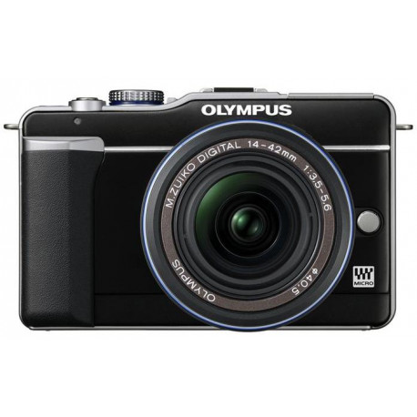  Camera Olympus E-PL1 PEN (черен) + Lens Olympus ZD Micro 14-42mm F/3.5-5.6 ED (черен) 