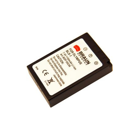 батерия Braun B38 BDP-BLS1 - еквивалент на Olympus BLS-1