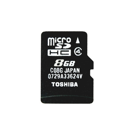 Memory card Toshiba Micro SD 8GB HC Memory card Toshiba Micro SD 8GB HC