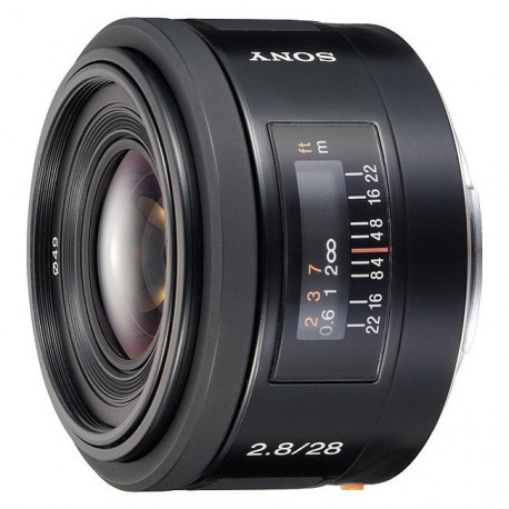 обектив Sony SAL 28mm f/2.8 обектив Sony SAL 28mm f/2.8