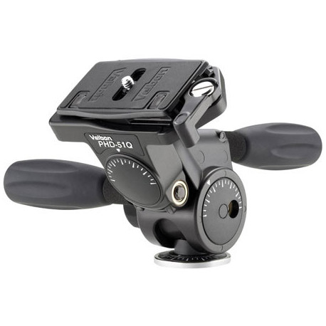 Tripod head Velbon PHD-51Q трипозиционна магнезиева Tripod head Velbon PHD-51Q трипозиционна магнезиева