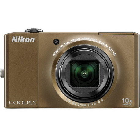 Camera Nikon CoolPix S8000 (кафяв) Camera Nikon CoolPix S8000 (кафяв)