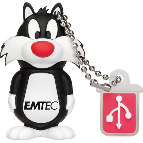 USB Emtec Looney Tunes L100 4GB Flash Drive - Sylvester 
