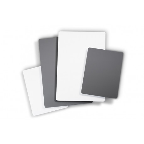 Novoflex ZEBRA XL gray / white card 21 x 30 cm.