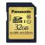 Memory card Panasonic SDHC 32GB CLASS 10 GOLD Memory card Panasonic SDHC 32GB CLASS 10 GOLD