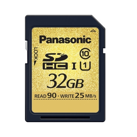 Memory card Panasonic SDHC 32GB CLASS 10 GOLD Memory card Panasonic SDHC 32GB CLASS 10 GOLD
