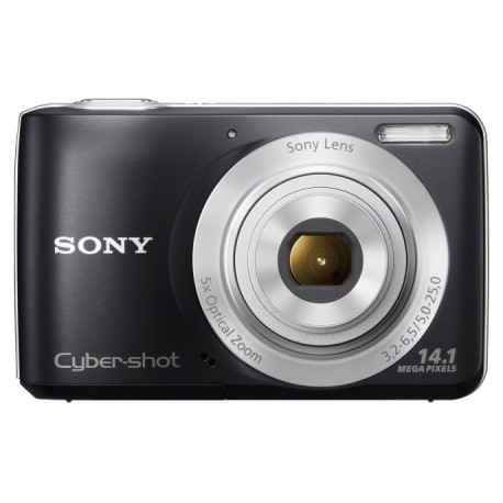 фотоапарат Sony DSC-S5000 (черен) + карта памет 2 GB+зарядно у-во + калъф