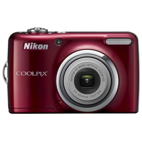 фотоапарат Nikon COOLPIX L23 (червен) + калъф Nikon L + зарядно у-во Varta + 2 AA X 2100 mAh фотоапарат Nikon COOLPIX L23 (червен) + калъф Nikon L + зарядно у-во Varta + 2 AA X 2100 mAh
