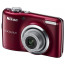 фотоапарат Nikon COOLPIX L23 (червен) + калъф Nikon L + зарядно у-во Varta + 2 AA X 2100 mAh фотоапарат Nikon COOLPIX L23 (червен) + калъф Nikon L + зарядно у-во Varta + 2 AA X 2100 mAh