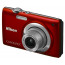фотоапарат Nikon CoolPix S2500 (червен) + кожен калъф Nikon S фотоапарат Nikon CoolPix S2500 (червен) + кожен калъф Nikon S