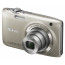 фотоапарат Nikon CoolPix S3100 (сребрист) + кожен калъф Nikon S + карта памет 4 GB