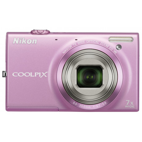 Camera Nikon CoolPix S6100 (розов) Camera Nikon CoolPix S6100 (розов)