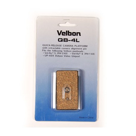 Velbon QB-4L quick release plate