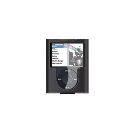 калъф Belkin Кожен калъф sleeve за IPOD NANO: ЧЕРЕН-F8Z204EABLK