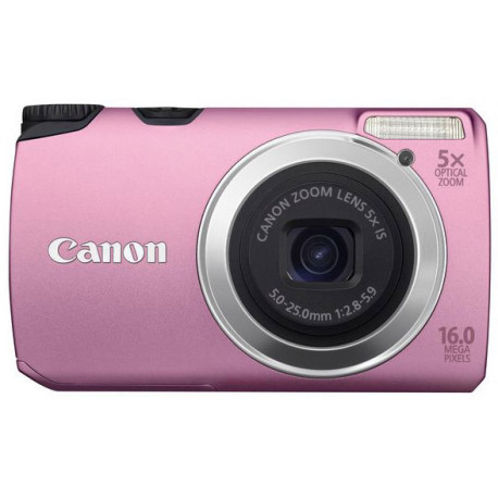 Camera Canon PowerShot A3300 (розов)