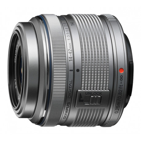 обектив Olympus ZD MICRO 14-42MM F/3.5-5.6 ED II SILVER обектив Olympus ZD MICRO 14-42MM F/3.5-5.6 ED II SILVER