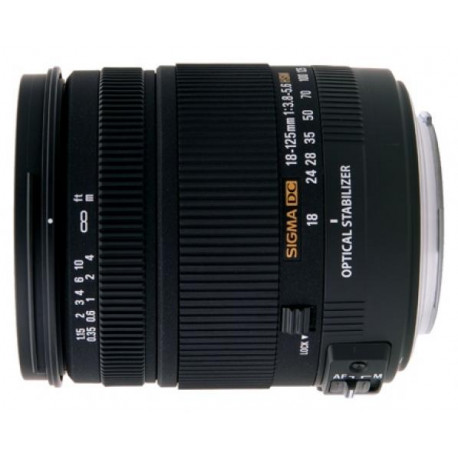 обектив Sigma 18-125mm f/3.8-5.6 DC OS HSM за Sigma