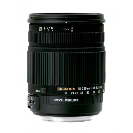 Lens Sigma 18-250mm f/3.5-6.3 DC HSM OS за Canon Lens Sigma 18-250mm f/3.5-6.3 DC HSM OS за Canon