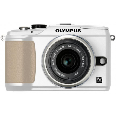 фотоапарат Olympus E-PL2 (бял) + обектив Olympus ZD MICRO 14-42MM F/3.5-5.6 ED II SILVER фотоапарат Olympus E-PL2 (бял) + обектив Olympus ZD MICRO 14-42MM F/3.5-5.6 ED II SILVER