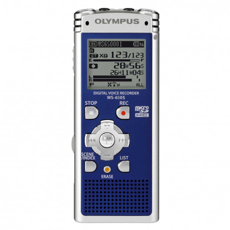 Recorder Olympus WS-650S (син)