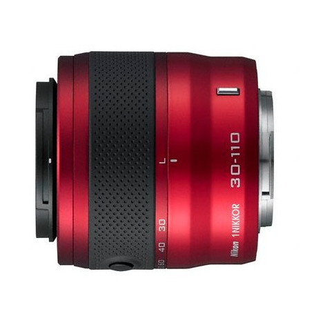 Lens Nikon 1 NIKKOR VR 30-110 mm f/3,8-5,6 (червен)