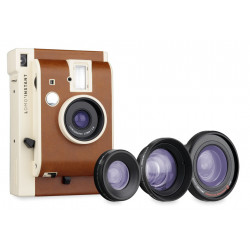 фотоапарат за моментални снимки Lomo LI800LUX Instant Sanremo + 3 обектива