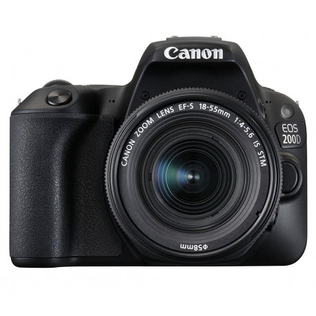 Canon EOS 200D + обектив Canon EF-S 18-55mm IS STM + обектив Canon EF-S 10-18mm f/4.5-5.6 IS STM + обектив Canon EF 50mm f/1.8 STM + чанта Canon SB100 Shoulder Bag