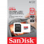 SANDISK ULTRA MICRO SDHC 64GB UHS-I 100MB/S 667X + ADAPTER SDSQUAR-064G-GN6MA