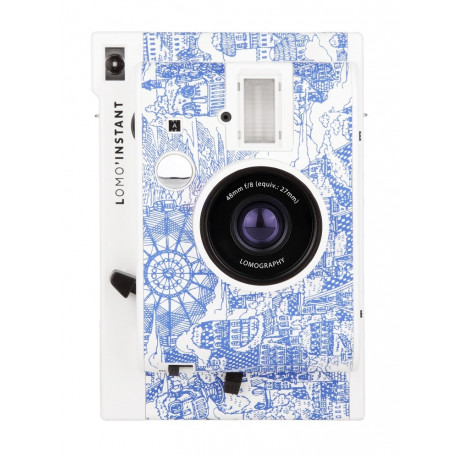  Instant Camera Lomo LI100FW18 Instant Explorer + Film Fujifilm Instax Mini ISO 800 Instant Film 10 pcs.