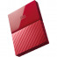 WD MY PASSPORT 1TB HDD 2.5" PORTABLE STORAGE USB 3.0 RED