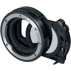 адаптер Canon EF-EOS R Drop-in Filter Mount Adapter (EF/EF-S обектив към R камера) + CPL филтър