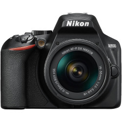 фотоапарат Nikon D3500 + обектив Nikon AF-P 18-55mm VR + обектив Nikon AF-P DX Nikkor 70-300mm f/4.5-6.3G ED VR