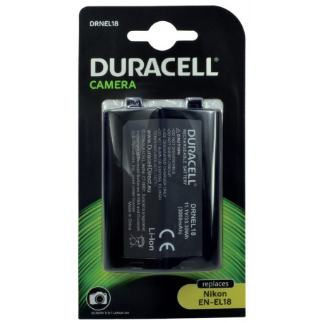 Duracell DRNEL18 equivalent to Nikon EN-EL18