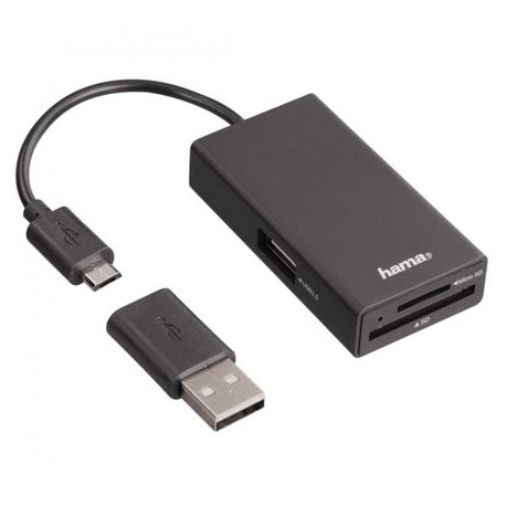 Hama USB 2.0 OTG Hub / Card Reader