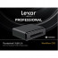 LEXAR PROFESSIONAL WORKFLOW CR2 CFAST 2.0 THUNDERBOLT USB 3.0 READER LRWCR2TBEU
