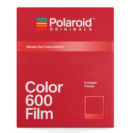 POLAROID ORIGINALS 600 COLOR FILM RED FRAME EDITION