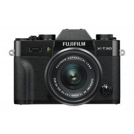 Camera Fujifilm X-T30 (черен) + Lens Fujifilm Fujinon XC 15-45mm f / 3.5-5.6 OIS PZ