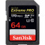 SanDisk Extreme Pro SDXC 64GB R:170 / W:90MB/s
