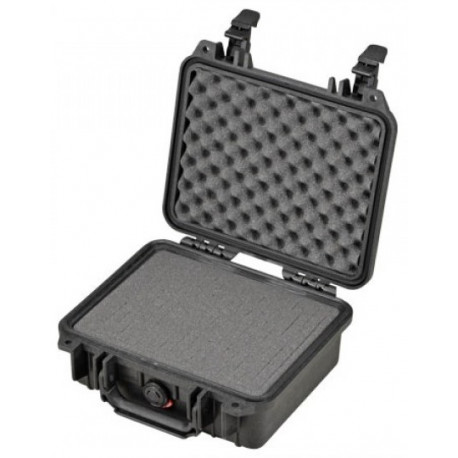  Case Peli™ 1200 with foam (black) + Strap Peli™ Shoulder Strap IM-STRAP-S-VER2-E