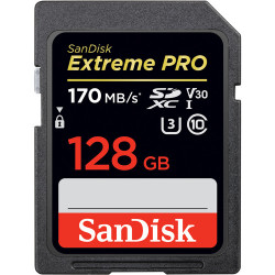 SanDisk Extreme Pro SDXC 128GB R:170 / W:90MB/s