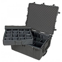куфар Peli™ Case 1690 с разделители (черен)