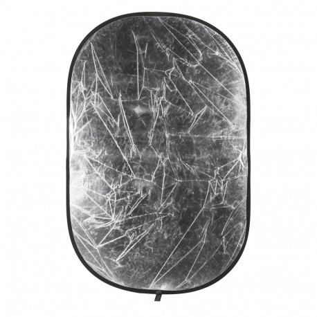 Quadralite Reflective disc 2 in 1 - 120x180 cm silver / white