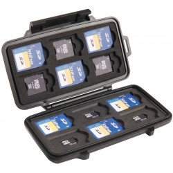 аксесоар Peli™ Case SD Кейс за памет карти (черен)
