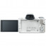 Camera Canon EOS M50 (White) + Canon EF-M 15-45mm f / 3.5-6.3 IS STM Lens + Lens Canon EF-M 22mm f/2 STM