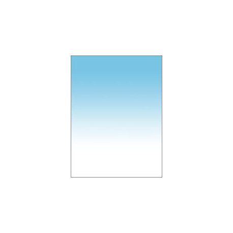 Colorama LL COGRAD316 PVC Background 100 x 170 cm (Colorgrad White / Aqua)