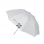 Quadralite Бял дифузен чадър 91 см