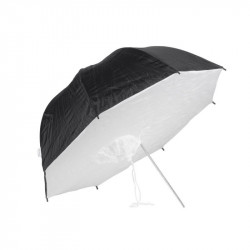 чадър Quadralite Сребрист отражателен бокс-чадър 84 см