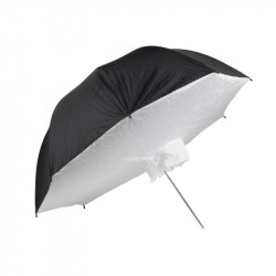 Umbrella Quadralite Silver reflective box umbrella 110 cm