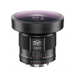обектив Zenit Zenitar 8mm f/3.5 Fisheye за Canon
