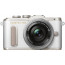 Olympus PEN E-PL8 (White) + Lens Olympus ZD Micro 14-42mm f / 3.5-5.6 EZ ED MSC (Silver)